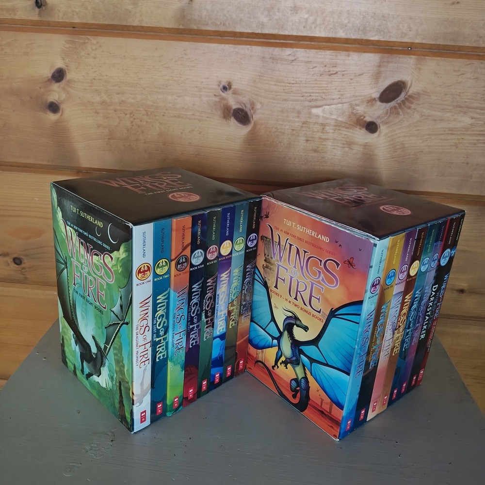Wings of Fire by Tui T. Sutherland Books 1-18 Complete Set